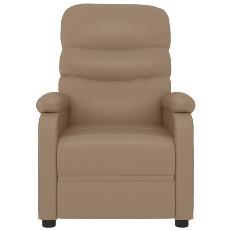 Massagestoel kunstleer cappuccinokleurig 4