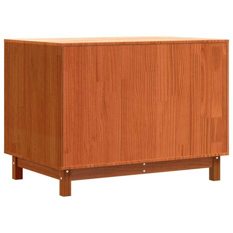 Hondenhuis Wasbruin 100 x 70 x 70 cm Massief grenenhout 7