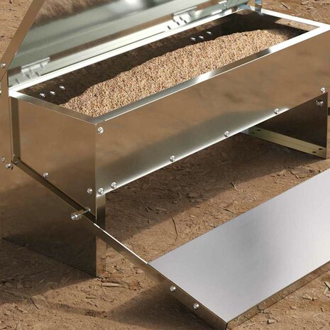 Kippen TrekvoederZilver 48,5 x 39,5 x 19 cm 4