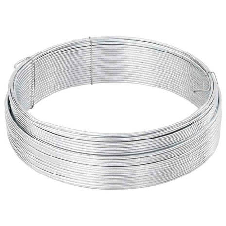 Hekbinddraad Zilver 33 m Warm verzinkte draad 4