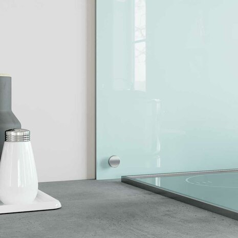 Spatscherm keuken 90x40 cm gehard glas wit 4