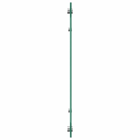 Spatscherm keuken 90x40 cm gehard glas wit 6