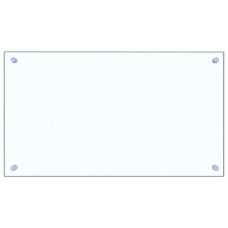 Spatschermen keuken 2 st 70x40 cm gehard glas transparant 4