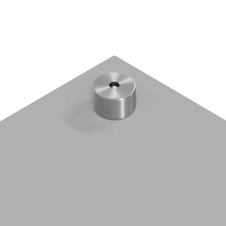Keuken Spatscherm 2 pcs Lichtgrijs 70 x 40 cm gehard glas 9