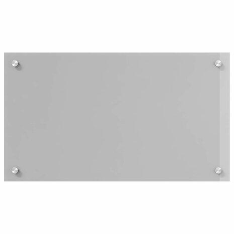 Keuken Spatscherm Lichtgrijs 70 x 40 cm gehard glas 2