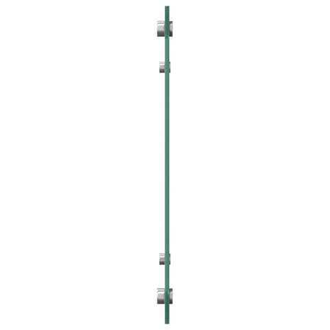 Keuken Spatscherm Lichtgrijs 90 x 40 cm gehard glas 3