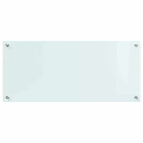 Keuken Achterwand Wit 90 x 40 cm gehard glas 4