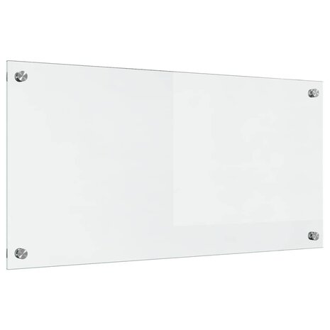 Keuken Achterwand Doorzichtig 80 x 40 cm gehard glas 2