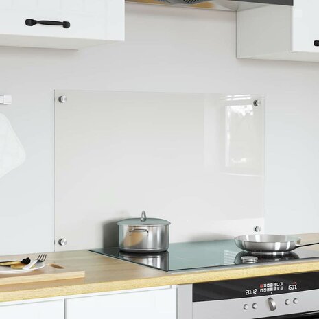 Keuken Achterwand Doorzichtig 80 x 50 cm gehard glas 3