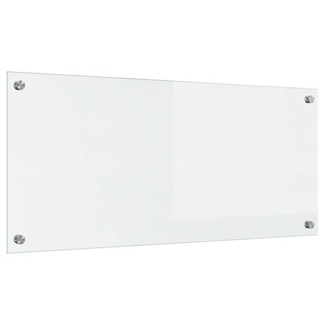 Keuken Achterwand Doorzichtig 90 x 40 cm gehard glas 1