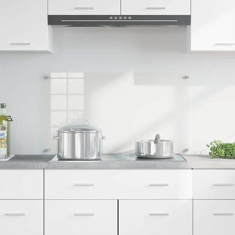 Keuken Achterwand Doorzichtig 90 x 50 cm gehard glas 3