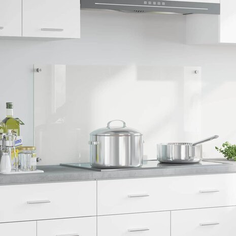 Keuken Achterwand Doorzichtig 100 x 50 cm gehard glas 1