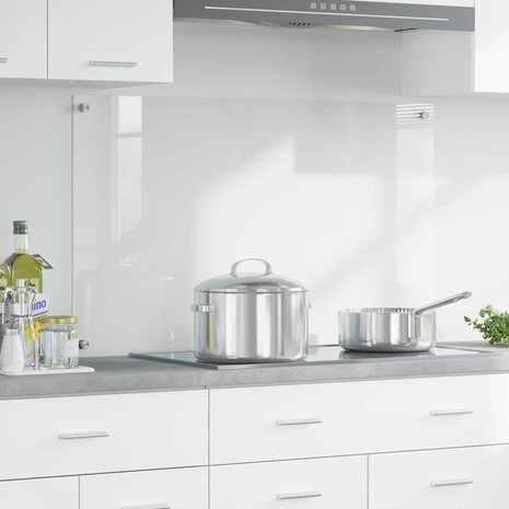 Keuken Achterwand Doorzichtig 100 x 60 cm gehard glas 1