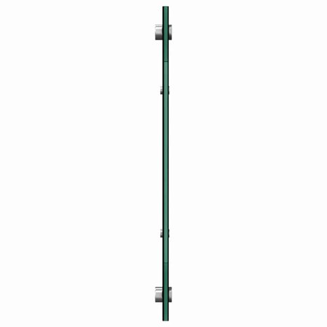 Keuken Achterwand Zwart 100 x 40 cm gehard glas 5