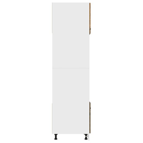 Magnetronkast Lyon 60x57x207 cm bewerkt hout gerookt eiken 6