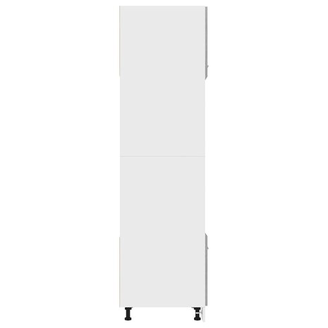 Magnetronkast Lyon 60x57x207 cm bewerkt hout grijs sonoma eiken 6