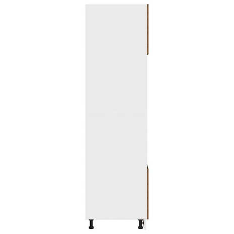 Magnetronkast Lyon 60x57x207 cm bewerkt hout oud houtkleurig 7