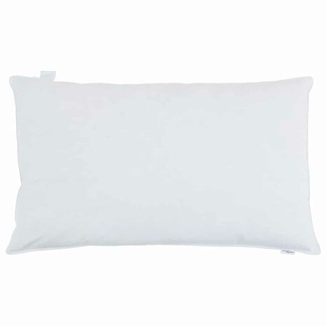 Hoofdkussen met kussen Wit 40 x 80 cm Veren 5