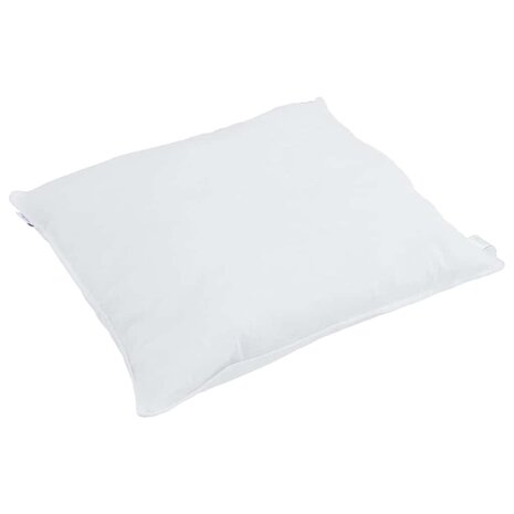 Hoofdkussen met kussen Wit 50 x 50 cm Veren 3
