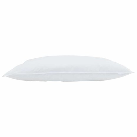 Hoofdkussen met kussen 2 pcs Wit 40 x 80 cm Veren 5
