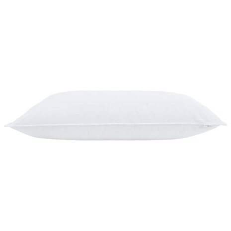 Hoofdkussen met kussen 2 pcs Wit 40 x 80 cm Katoen 5