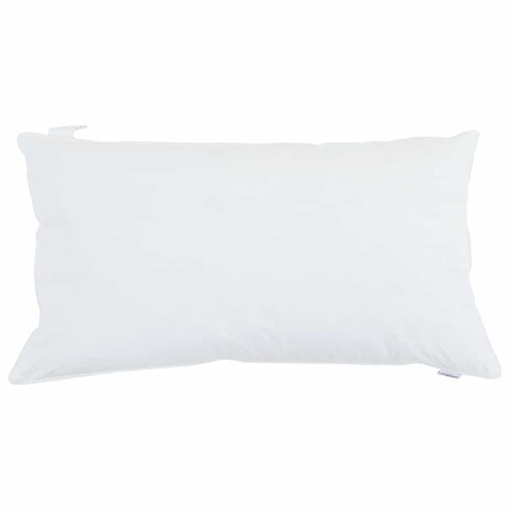 Hoofdkussen met kussen 2 pcs Wit 40 x 80 cm Katoen 6