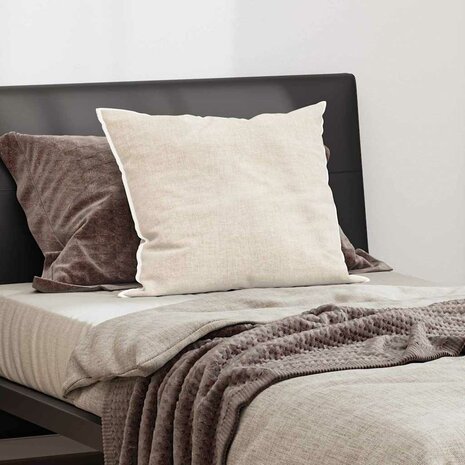 Hoofdkussen met kussen Wit Katoen en Polyester 1