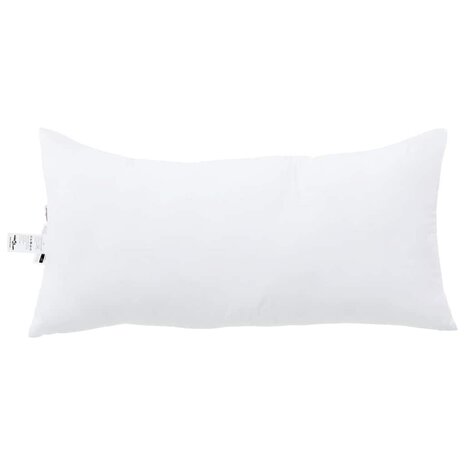 Hoofdkussen met kussen Wit 61 x 41 x 20 cm Polyester 2
