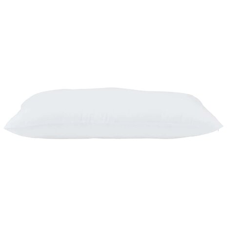 Hoofdkussen met kussen Wit 61 x 41 x 20 cm Polyester 4