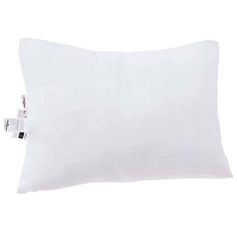 Hoofdkussen met kussen 2 pcs Wit 61 x 41 x 20 cm Polyester 6