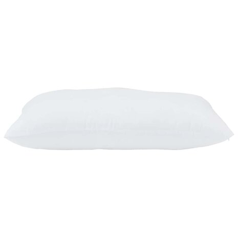 Hoofdkussen met kussen 2 pcs Wit 61 x 41 x 20 cm Polyester 5