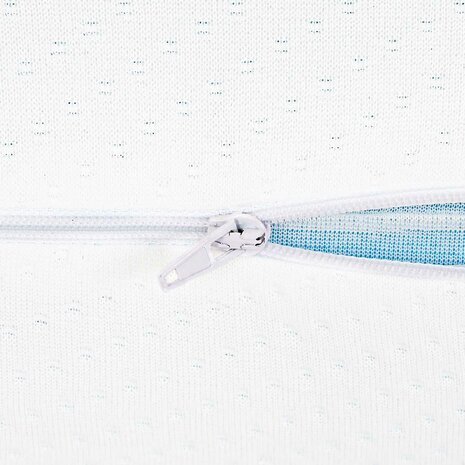 Slaapkussen Effen Wit 74 x 39 x 13 cm Gel Geheugenschuim 6