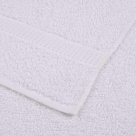 Saunahanddoeken FROGN 4 st 80x200 cm 360 g/m&sup2; wit 6