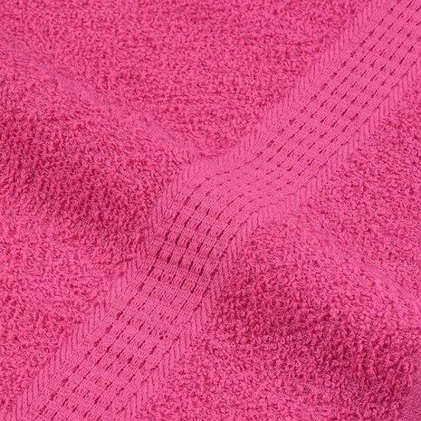 Saunahanddoeken FROGN 2 st 80x200 cm 360 g/m&sup2; roze 7