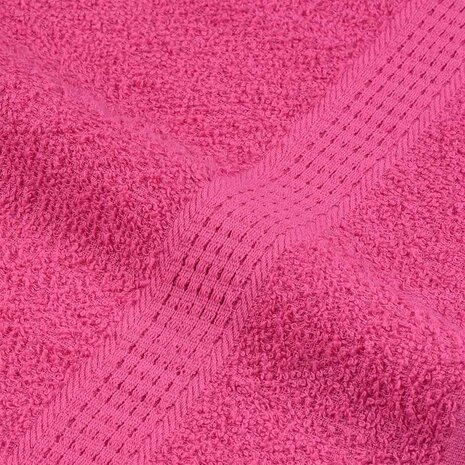 Saunahanddoeken FROGN 10 st 80x200 cm 360 g/m&sup2; roze 7