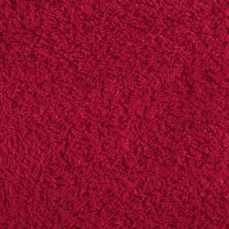 Saunadoeken SOLUND 4 st 600 g/m&sup2; 80x200 cm rood 5