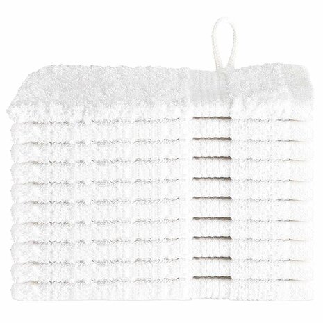 Gastendoek SOLUND 10 pcs Wit 15 x 21 cm 550 gsm 2