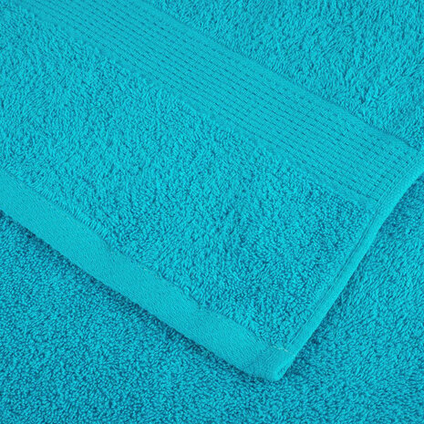 Gastendoek SOLUND 4 pcs Turquoise 15 x 21 cm 550 gsm 5