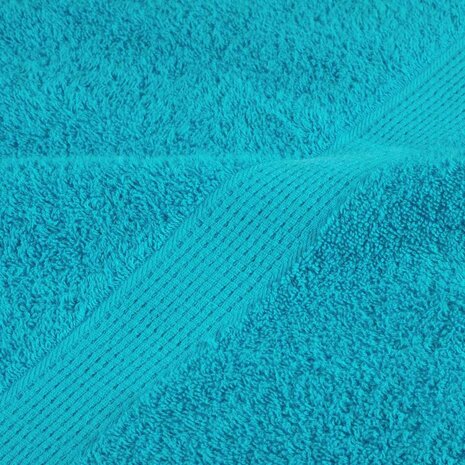 Gastendoek SOLUND 4 pcs Turquoise 15 x 21 cm 550 gsm 6