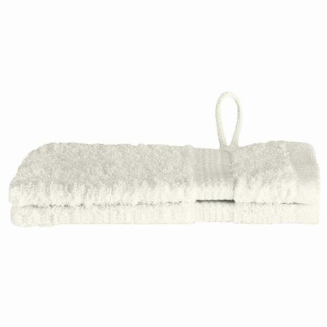Gastendoek SOLUND 2 pcs Cr&egrave;me 15 x 21 cm 550 gsm 2