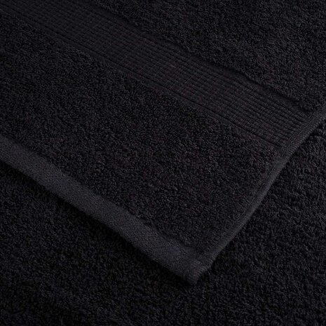Gastendoek SOLUND 50 pcs Zwart 50 x 100 cm 550 gsm 5