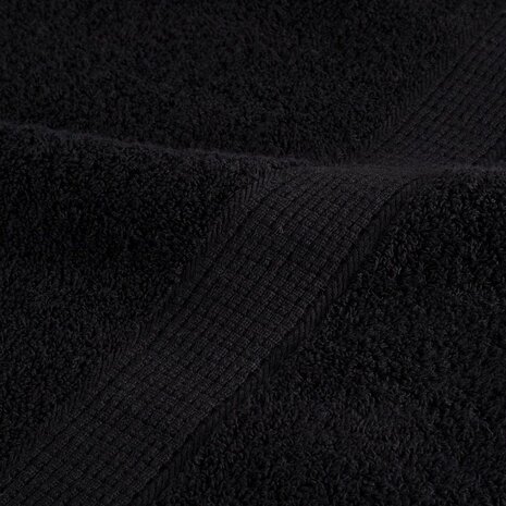 Gastendoek SOLUND 25 pcs Zwart 80 x 200 cm 550 gsm 6