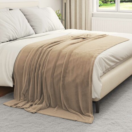 Gooi Deken Kameel 150 x 200 cm Fleece 3
