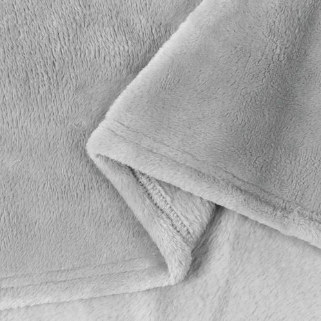 Gooi Deken Grijs 130 x 150 cm Fleece 6
