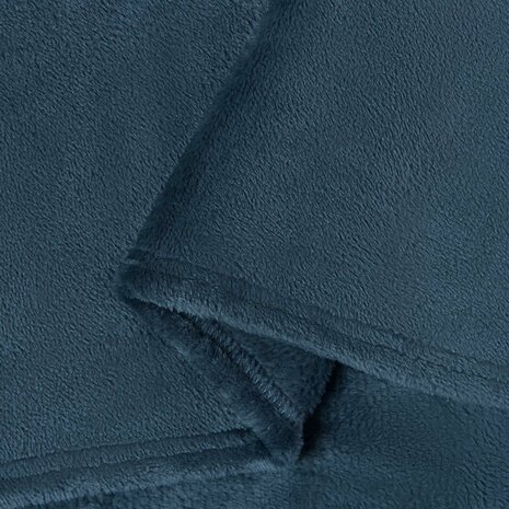 Gooi Deken Marineblauw 150 x 200 cm Fleece 6