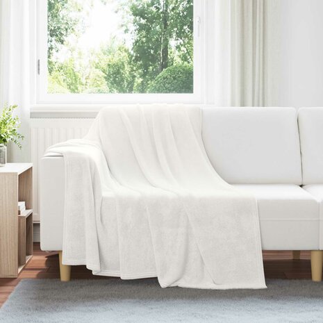 Gooi Deken Wit 150 x 200 cm Fleece 1