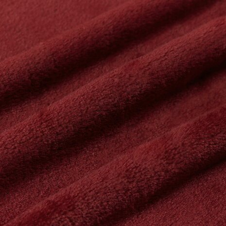 Gooi Deken Bordeaux Rood 150 x 200 cm Fleece 7