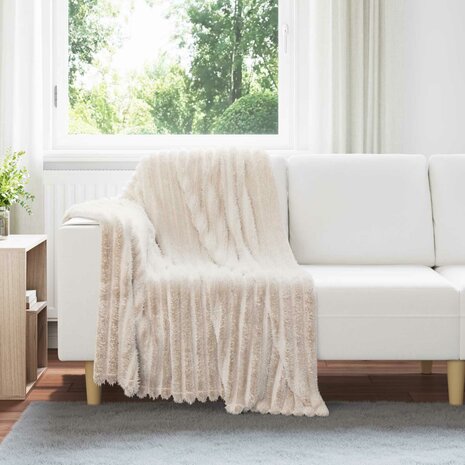 Gooi Deken Beige 150 x 130 cm Fleece 1