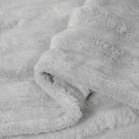 Gooi Deken Grijs 150 x 130 cm Fleece 6