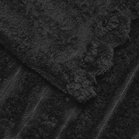 Gooi Deken Zwart 200 x 150 cm Fleece 5